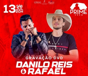 Danilo Reis & Rafael realizam a gravação do primeiro DVD da dupla