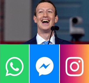 Porque o Whatsapp, Instagram e o Facebook estão com problemas?