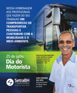 SetraBH homenageia motoristas de ônibus que atuam na capital mineira