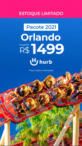 Promoção para Orlando por apenas 12 parcelas de R$124,91 para 2021 (7 dias + Aéreo + Hotel + Café da Manhã)