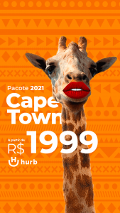 Pacote Cape Town (África do Sul) R$ 1.999,00 para 2021 (Aéreo + Hotel + Taxa Grátis)