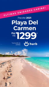 Pacote Playa del Carmen R$ 1.299,00 para 2021 (Aéreo + Hotel + Taxa Grátis)