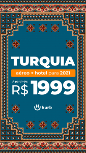 Pacote Turquia = Istambul + Capadócia R$ 1.999,00 para 2021 (Aéreo + Hotel + Taxa Grátis)