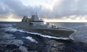 Thales e Damen vão construir Fragata Alemã do Futuro MKS 180