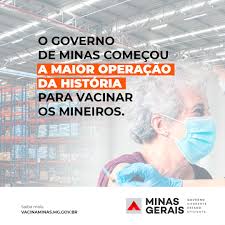 O Governo de Minas Gerais iniciou a maior operação da história para vacinar os mineiros