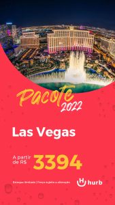 Pacote Las Vegas – 2022 Passagem Aérea + Hospedagem