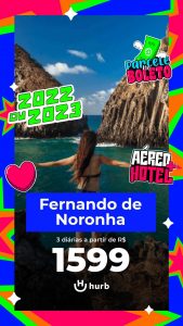 Pacote Fernando de Noronha R$ 1.599,00 para Viajar em 2022 ou 2023 (Aéreo + Hospedagem com Café da Manh)