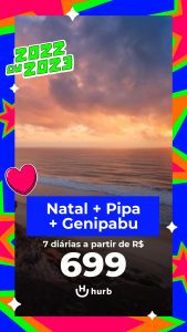 Pacote Natal + Pipa + Genipabu = R$ 699,00 para Viajar 2022 e 2023 (Aéreo + Hospedagem com Café da Manhã)