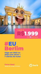 Pacote Berlim – 2022 e 2023 por R$ 1.999 (Aéreo + Hospedagem)