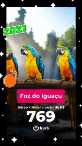 Pacote Foz do Iguaçu = R$ 770,00 para Viajar Segundo Semestre 2021 (Aéreo + Hospedagem + Café da Manhã)