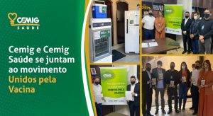 Cemig apoia a vacinação da população de Sarzedo, com equipamentos para a área de saúde