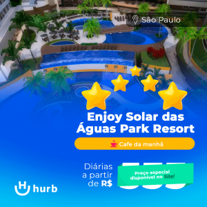 Enjoy Solar das Águas Park Resort com diarias especiais, confira aqui.