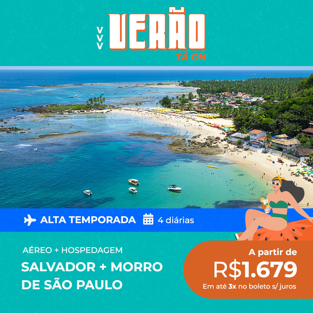 Pacote De Viagem Salvador Morro Do São Paulo No Verão 20212022 A Partir De 1679 Reais Com 7261