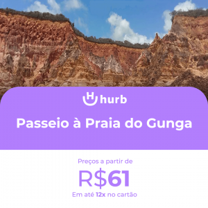 Passeio à Praia do Gunga a partir de 61 reais com ingressos e com direito guia