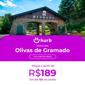 Passeio pelas Olivas de Gramado com Café da Colônia a partir de 189 reais