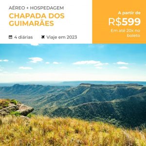 Pacote de Viagem – Chapada dos Guimarães em 2023 por 599 reais Aéreo + Hospedagem + Aluguel de Carro