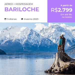 Pacote de Viagem Bariloche – Inverno 2023 (Aéreo + Hospedagem)