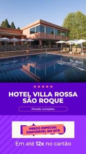 Hotel Villa Rossa – São Roque diárias a partir de R$ 806,00 reais