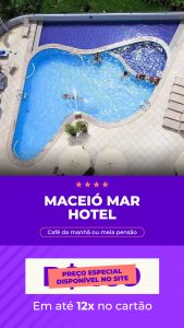 Maceió Mar Hotel diárias a partir de R$ 304,00 reais