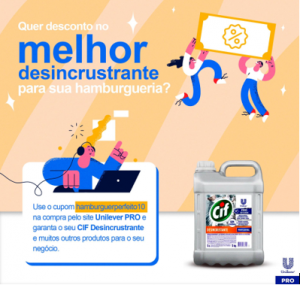 Unilever PRO e Hambúrguer Perfeito anunciam parceria