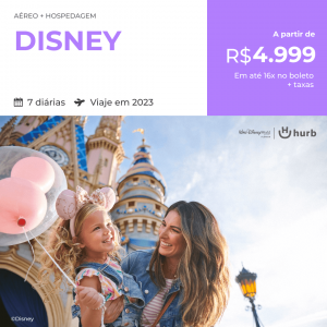 Pacote de Viagem – Disney – 2023 – a partir de R$4.999