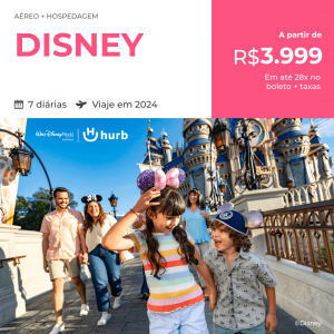 Pacote de Viagem – Disney – 2024 – a partir de R$3999