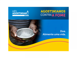 Freis Agostinianos fazem campanha de combate à fome