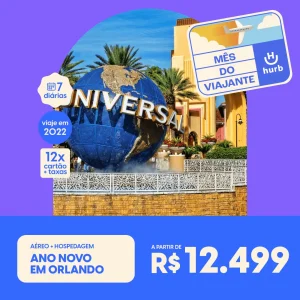 Pacote de Ano Novo em Orlando – 2022 – a partir de R$12.499