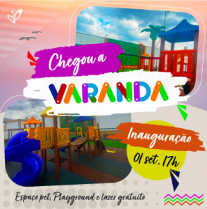 Aulas de Yoga, espaço pet e recreação infantil é programação de inauguração da Varanda Contagem.