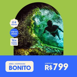 Pacote de Viagem – Bonito – 2023