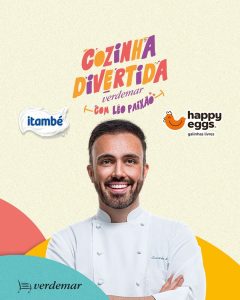 Verdemar e Chef Léo Paixão levam a criançada para uma aventura gastronômica divertida