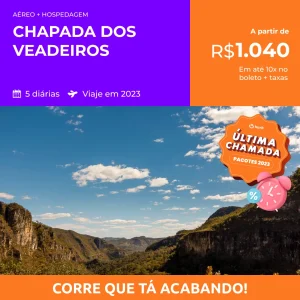 Pacote de Viagem – Chapada dos Veadeiros – 2023