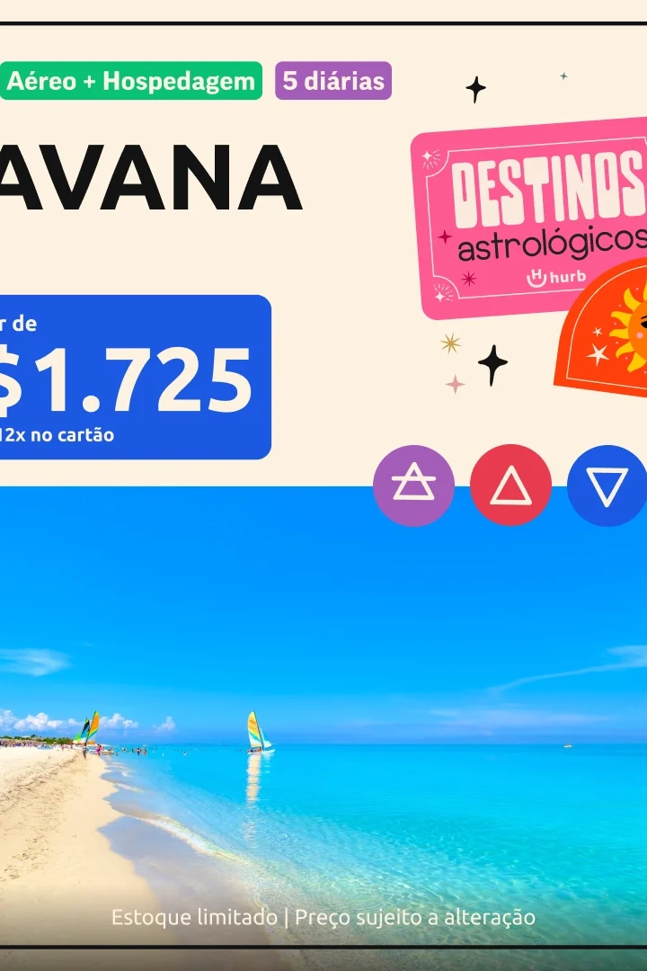 Pacote de Viagem Havana (Cuba) 2025