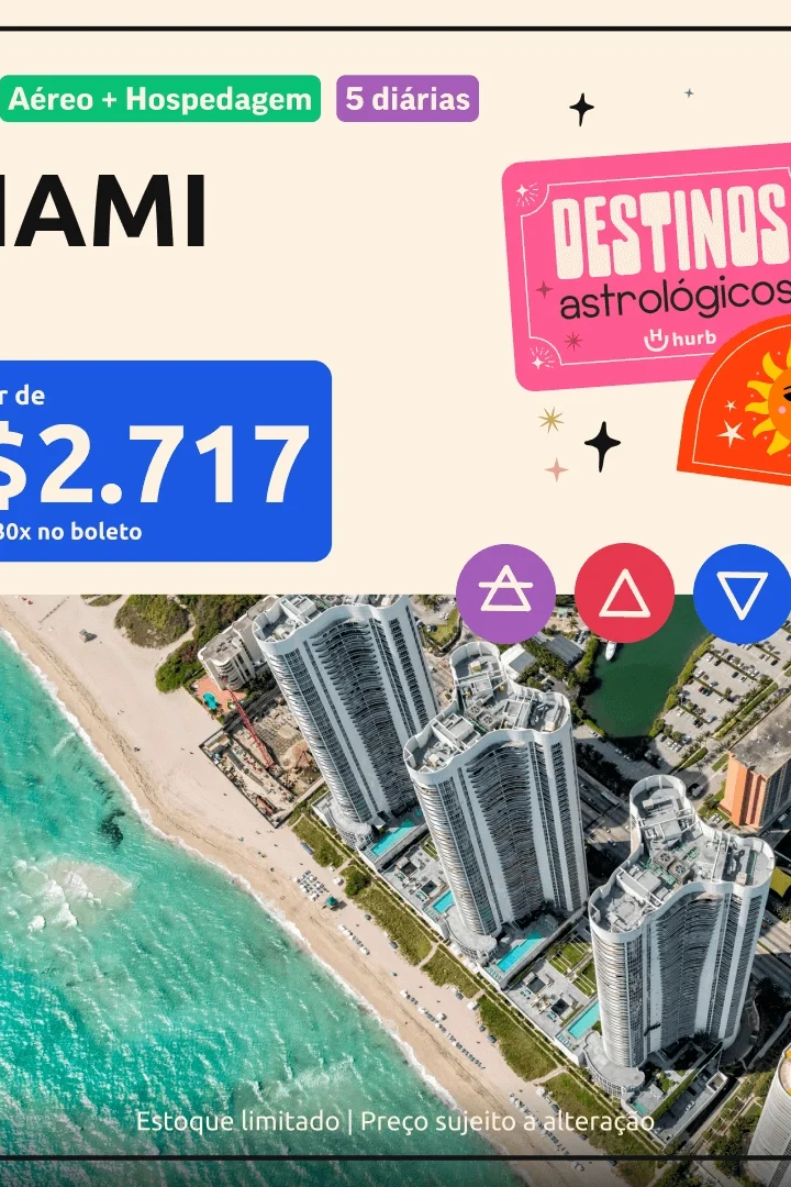 Pacote de Viagem Miami 2025