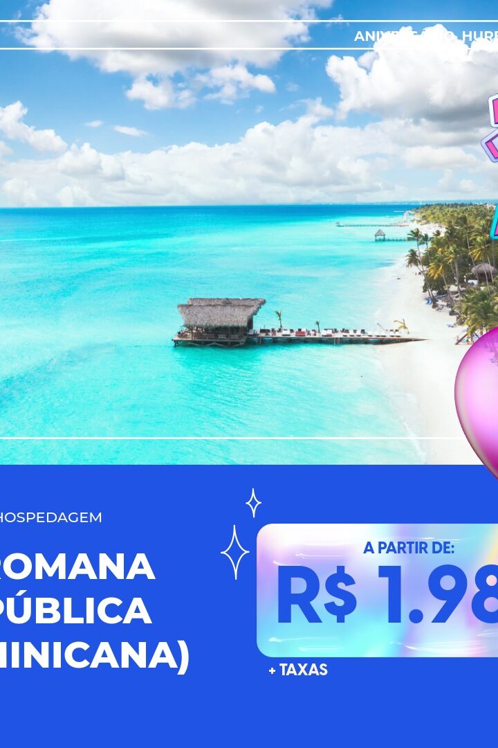 Pacote De Viagem - La Romana (República Dominicana) - All Inclusive - 2025