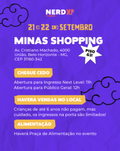 Nerd Experience 2024: Mergulhe em Jogos de Tabuleiro e RPG no Minas Shopping!